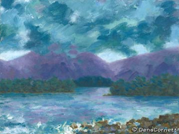 Landscape Paintings and Pastels by Dena Cornett