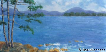Landscape Paintings and Pastels by Dena Cornett