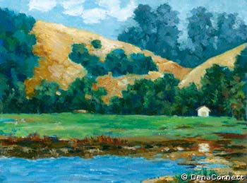 Landscape Paintings and Pastels by Dena Cornett