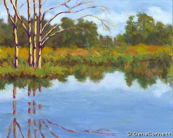 Landscape Paintings and Pastels by Dena Cornett