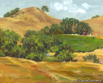 Landscape Paintings and Pastels by Dena Cornett