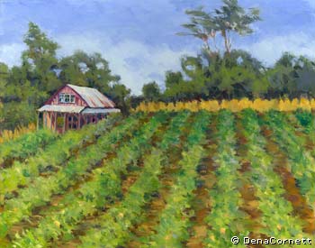 Landscape Paintings and Pastels by Dena Cornett