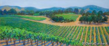 Landscape Paintings and Pastels by Dena Cornett