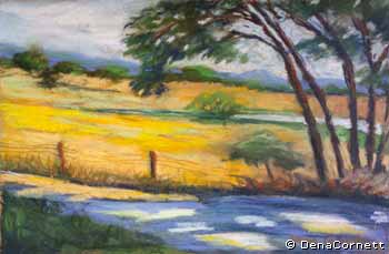 Landscape Paintings and Pastels by Dena Cornett
