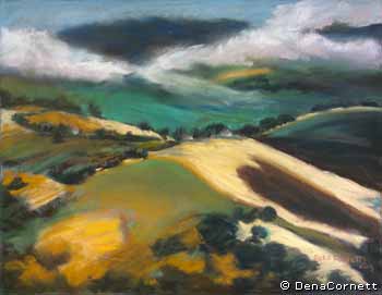 Landscape Paintings and Pastels by Dena Cornett