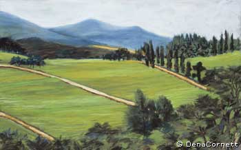 Landscape Paintings and Pastels by Dena Cornett