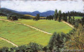 Landscape Paintings and Pastels by Dena Cornett