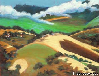 Landscape Paintings and Pastels by Dena Cornett