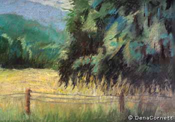 Landscape Paintings and Pastels by Dena Cornett