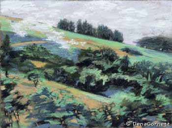 Landscape Paintings and Pastels by Dena Cornett